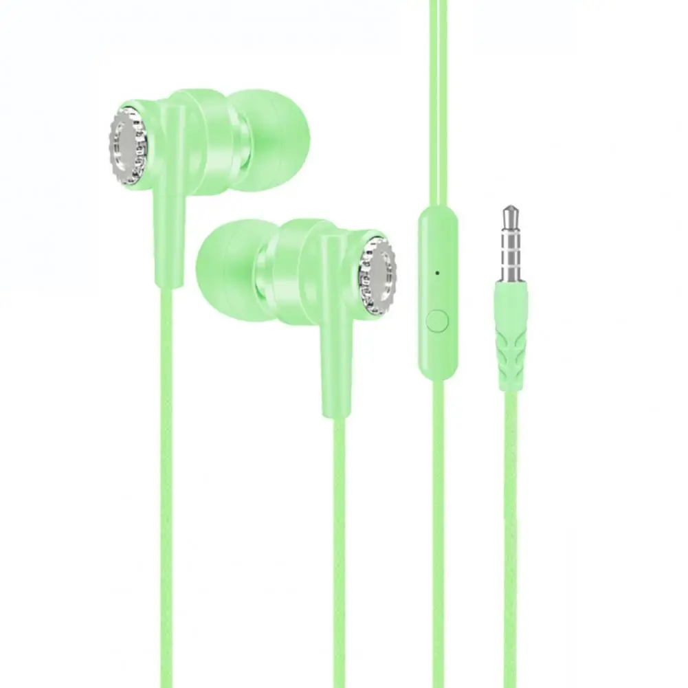 

HOT SALESL104 Universal 3.5mm Dynamic Wired Heavy Bass Sport In-ear Earphone with Mic