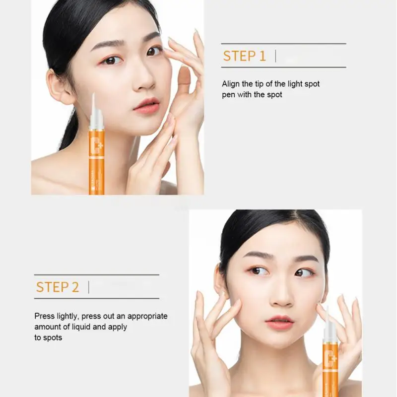 

FENZHAN Blemish Removal Gel VC Whitening Face Serum Light Spot Moisturizing Essence Anti-Aging Freckle Cream Skin Care TSLM2