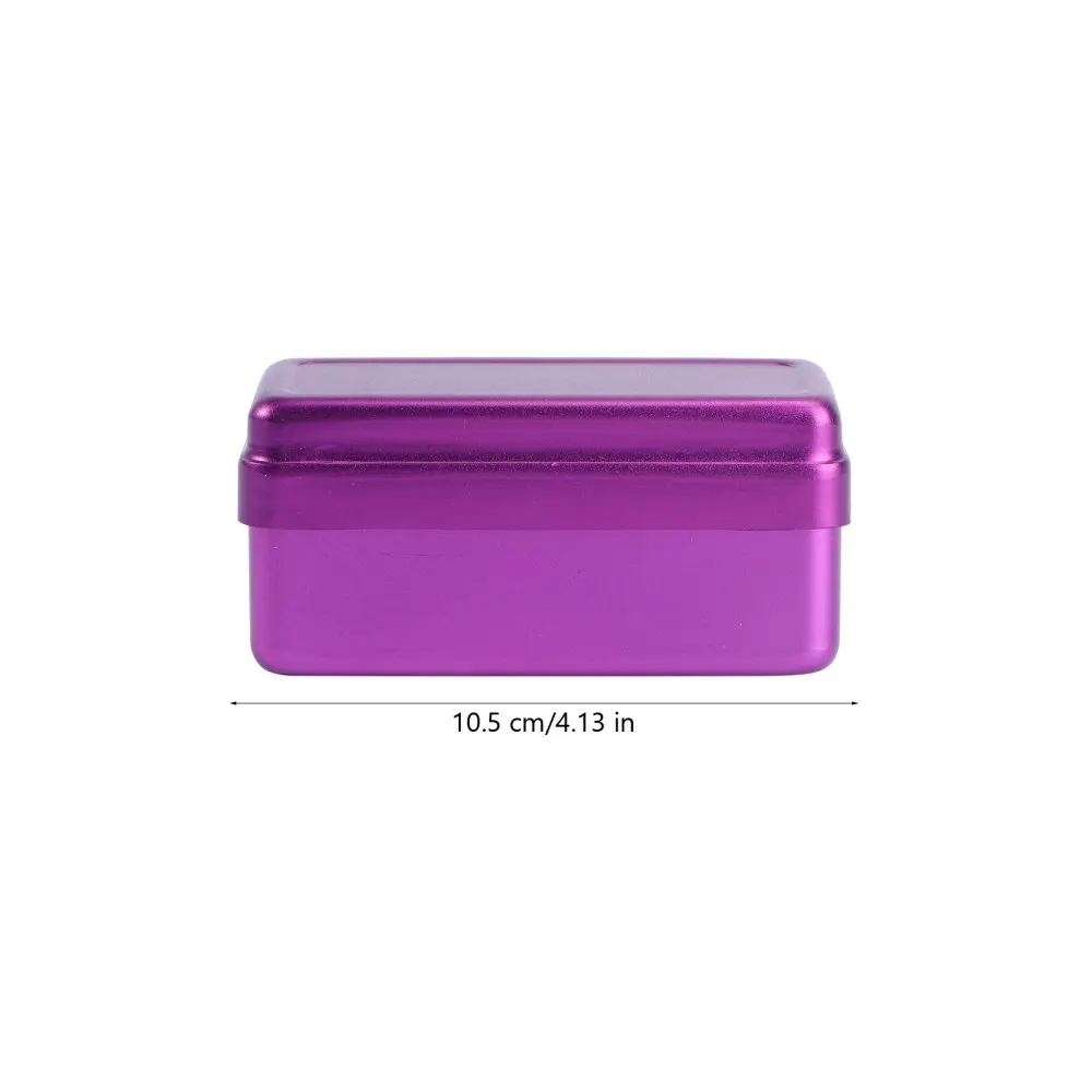 

1pc 72 Hole Aluminium Autoclave Sterilizer Case Holder Box for Oral Care Tools (White)