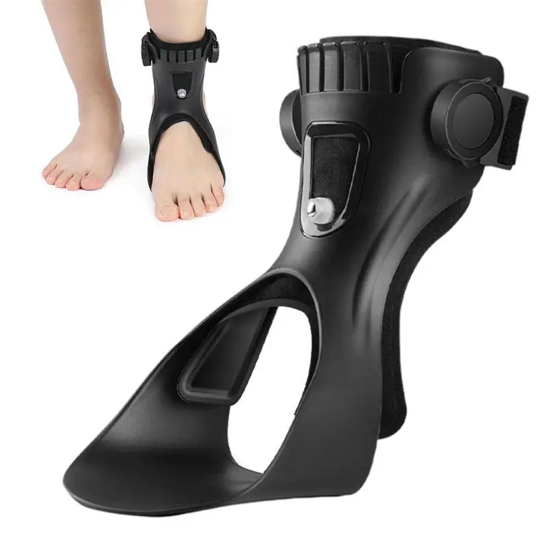 

Adjustable Foot Droop Splint Brace Orthosis Ankle Varus and Valgus Fixed Strips Guards Support Inflatable Airbag for Stroke Shoe