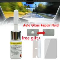 auto car windshield repair tool set diy window repair tools window screen resinbladecured films liquid glass car accessories