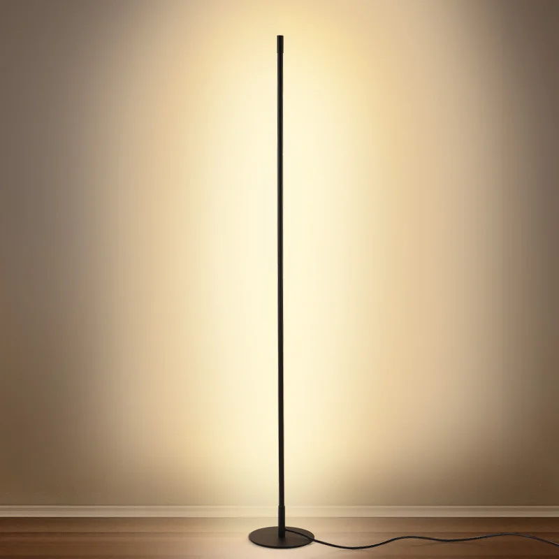

Minimalist atmosphere floor lamp Nordic simple modern creative led vertical lamp living room bedroom bedside lamp