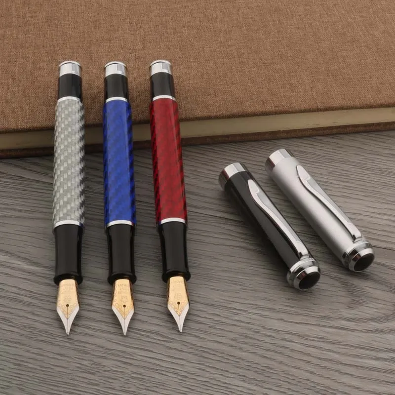 Качественная металлическая перьевая ручка из углеродного волокна Классическая