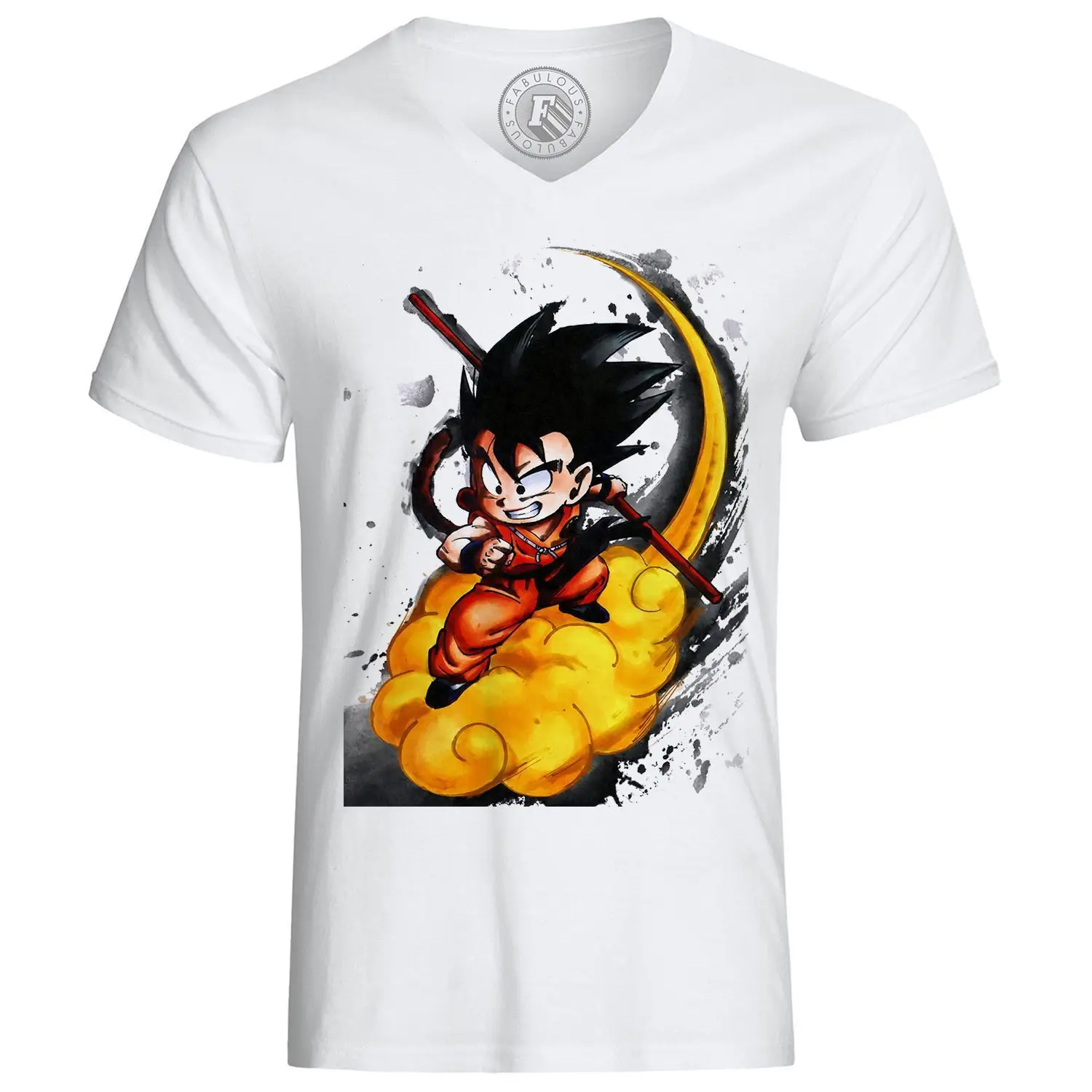 Футболка goku nuage magique kinto dragon ball z manga футболка с героями мультфильмов для мужчин