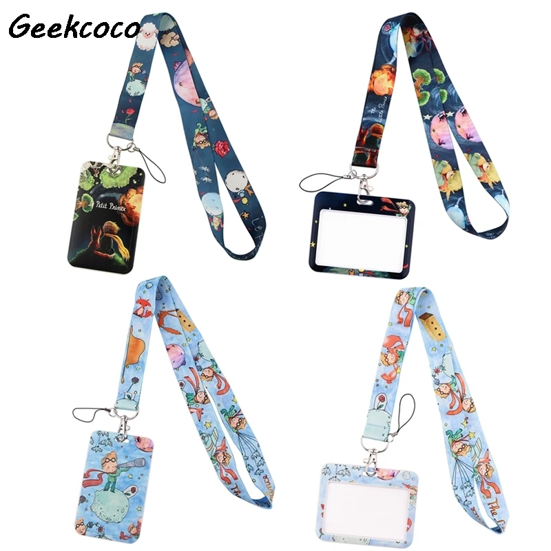 

J2718 Creative Cartoon Little Prince Lanyard Keychain Lanyards for keys Badge ID Mobile Phone Rope Neck Straps Accessories Gifts