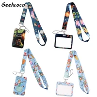j2718 creative cartoon little prince lanyard keychain lanyards for keys badge id mobile phone rope neck straps accessories gifts