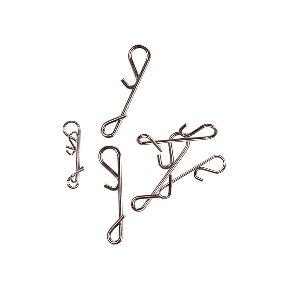 50 шт./упак. оплетка без узловой разъемы рыболовную леску рыболовные вертлюгом