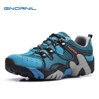 gnornil fashion lovers casual sport shoes men outdoor trekking casual shoes mountain walking shoes breathable climbing shoes