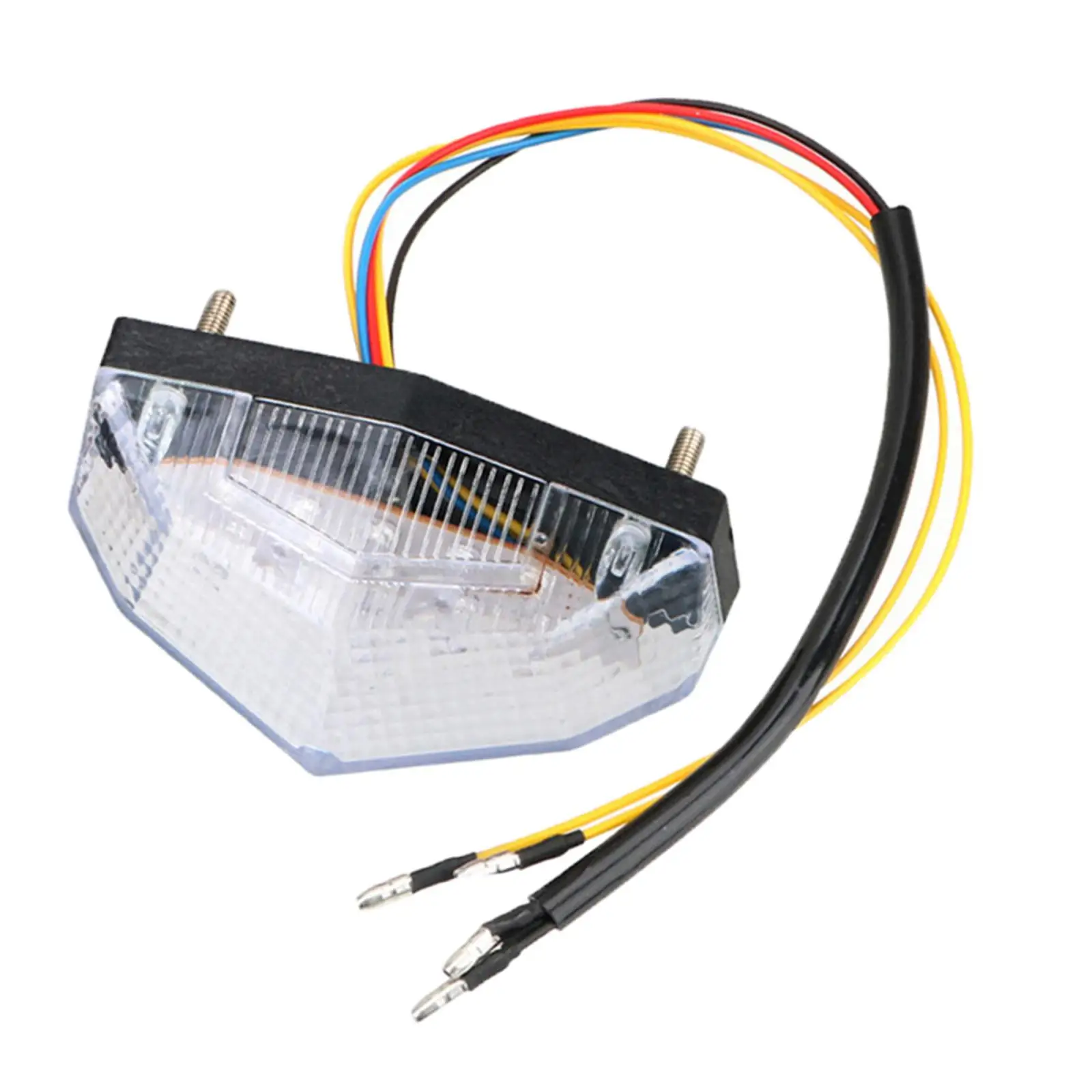 

Universal Motorcycle LED Rear Tail Light Brake Turn Signal Lamp 12V Clear