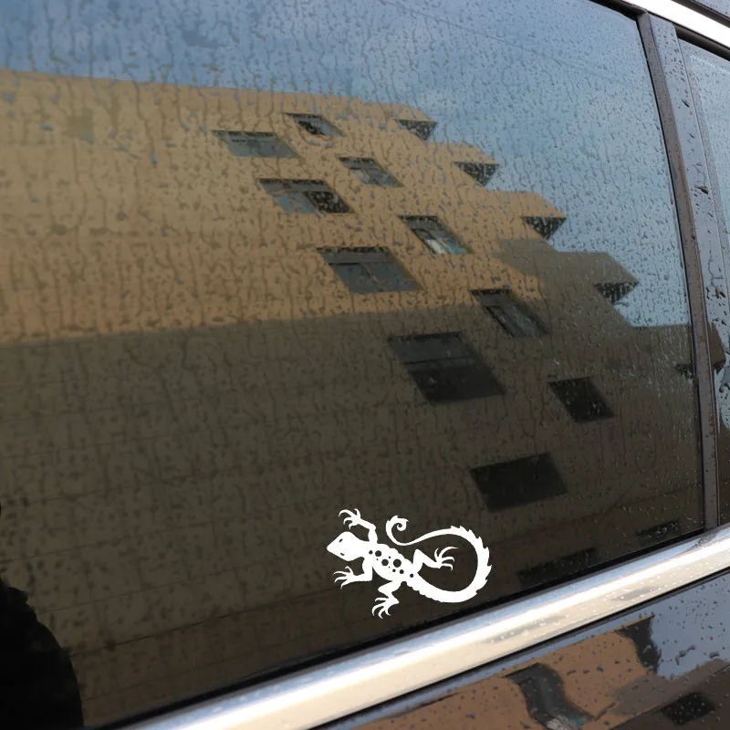 Забавный рептилий бородатый декор в виде дракона для Авто/бампера/окна виниловая