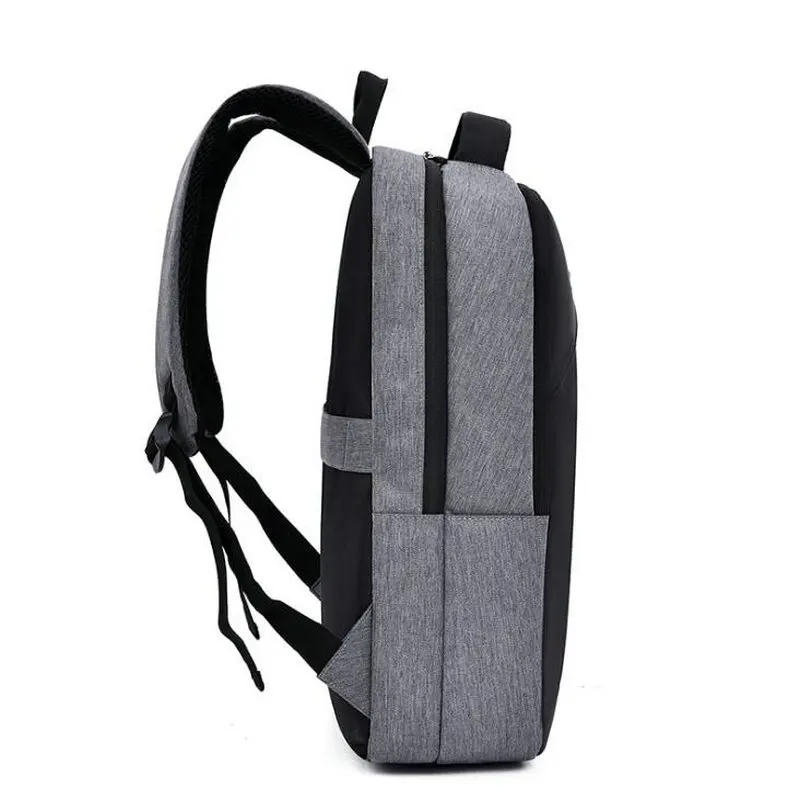 Новый мужской рюкзак простой и повседневный вместительный дорожный с USB Женская