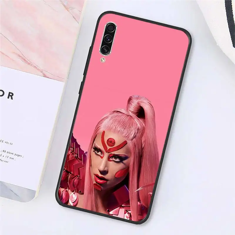 

Lady Gaga famous singer Phone Case For Samsung galaxy S 9 10 20 A 10 21 30 31 40 50 51 71 s note 20 j 4 2018 plus Luxury brand