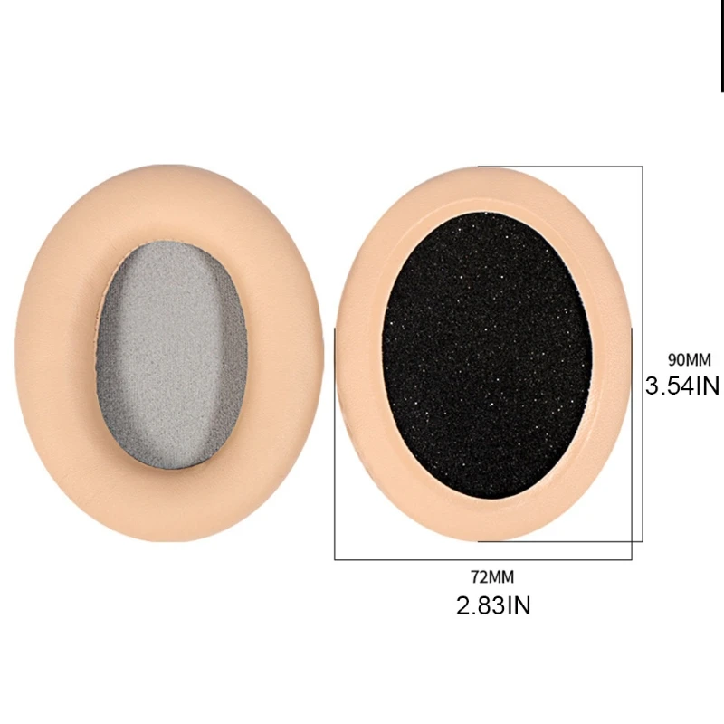 

Replace Earmuffs Ear Pads Earphone Earpads Sponge Soft Foam Cushion for -SOUL SL150 PRO Headphone 95AF