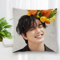 high quality custom actor yoo seung ho square pillowcase zippered bedroom home pillow cover case 20x20cm 35x35cm 40x40cm