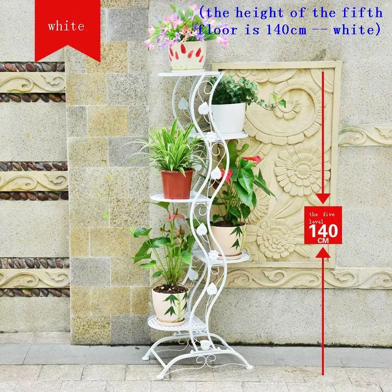 

Декоративная металлическая уличная декорация Rek Dekarosyon, подставка для растений, балкона, полка для цветов, железная стойка