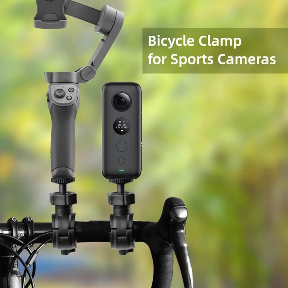 Панорамная Спортивная камера велосипедный зажим для Insta360 One X OSMO moble3|Управление