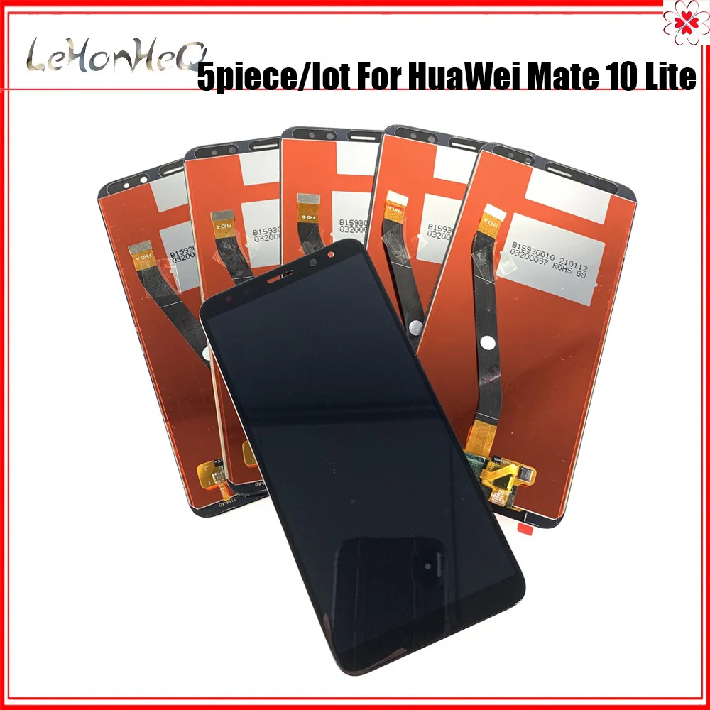 

Оптовая продажа, 5 шт./партия Оригинальный ЖК-дисплей для HUAWEI Nova 2i ЖК-дисплей с сенсорным экраном для HUAWEI Mate 10 Lite ЖК Nova 2i дисплей RNE-L21