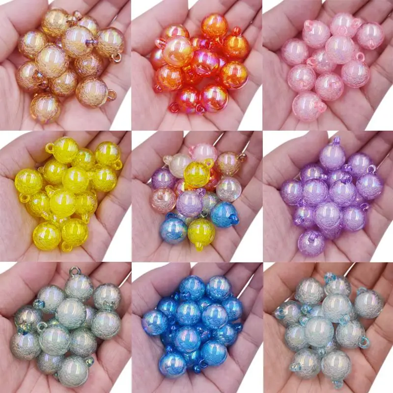 

5Pcs 16mm Candy Color Round Loose Beads for Diy Jewelry Making Bracelets Necklaces Pendant Wholesale