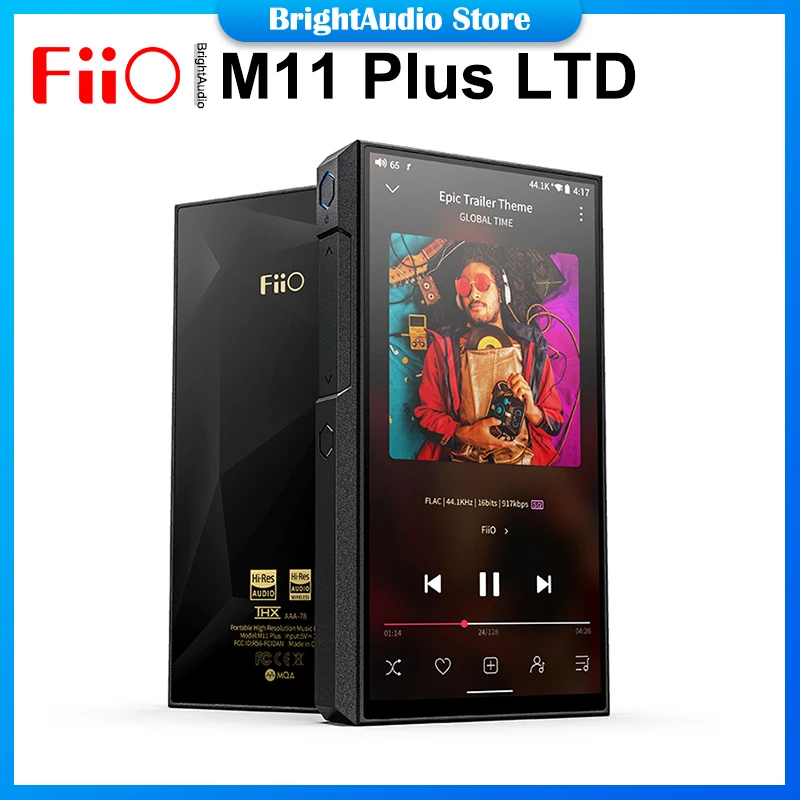 Fiio M11 Plus LTD Dual AK4497EQ Android HIFI THX AAA музыкальный портативный плеер USB DAC Bluetooth приемник