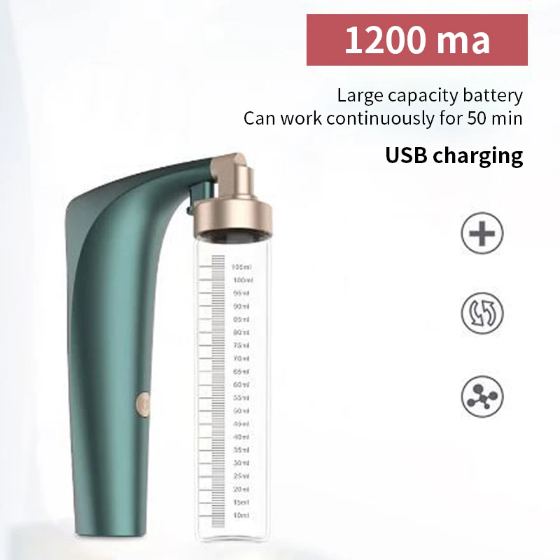 

DARSONVAL Nano Oxygen Injector Spray Portable Handheld Care Machine Skin Facial cleaning Moisturizing Beauty Airbrush Nebulizer