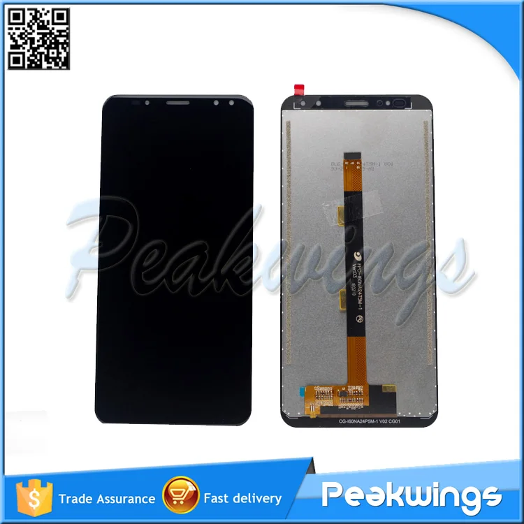 Протестированный ЖК-дисплей для Ulefone power 3 3S ЖК-дисплей с сенсорным экраном в сборе