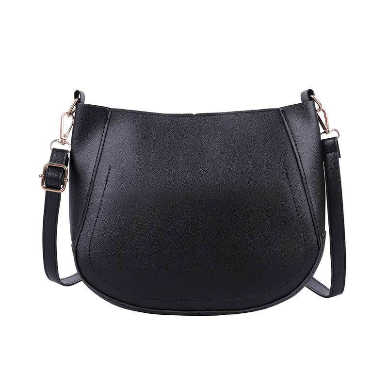 

Korean niche retro Mao Mao handbag semi-round bag fashion Joker slung shoulder bag autumn and winter plush bag