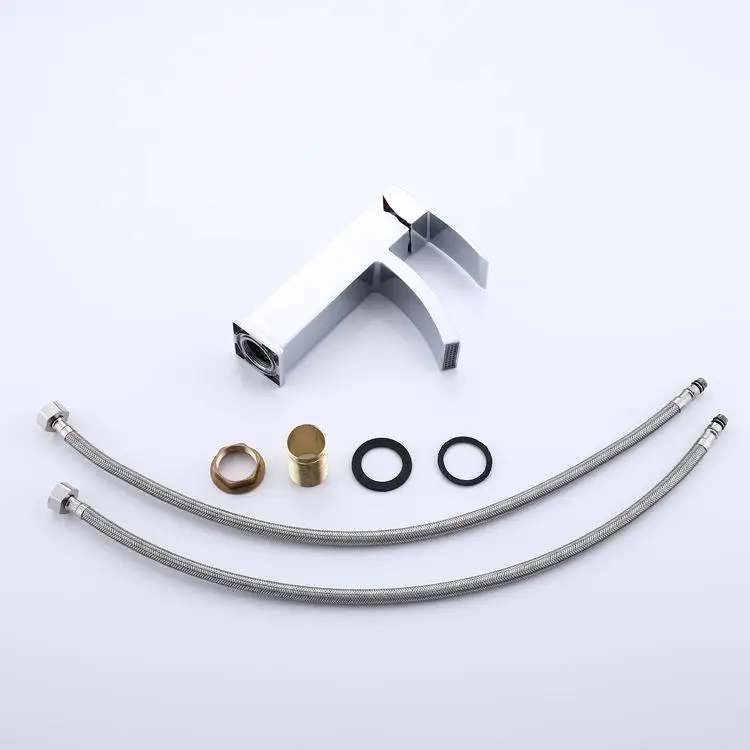 Смеситель для раковины смеситель кран воды ванной комнаты белый латунный