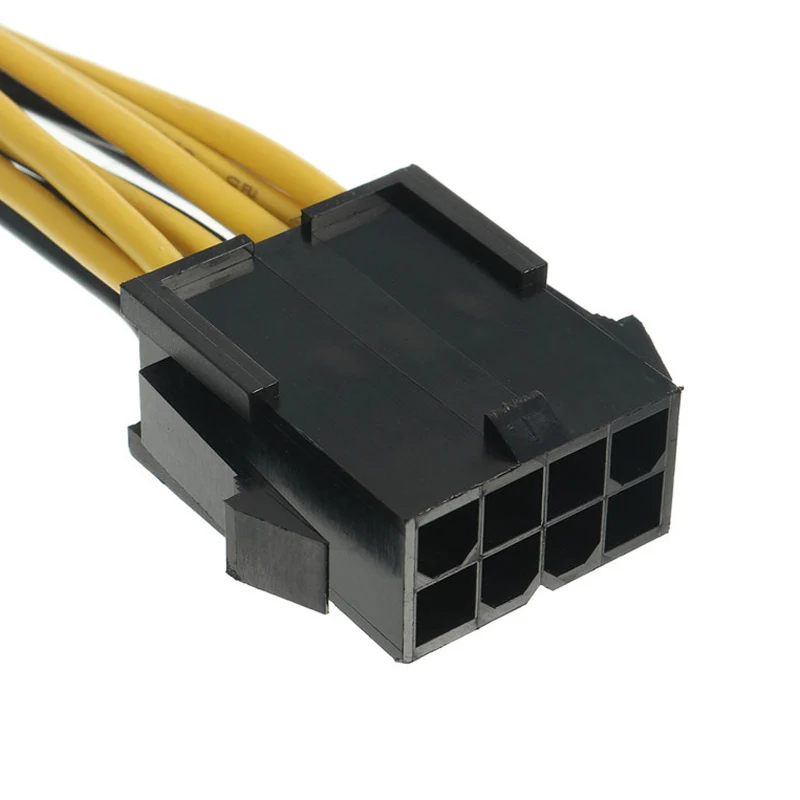 8Pin Удлинительный кабель питания с разъемом типа Папа мама ATX материнская плата ESP
