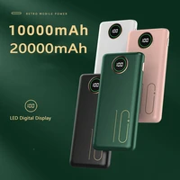power bank 20000mah portable charging powerbank 20000 mah usb poverbank external battery charger for xiaomi mi 11 iphone 12 pro
