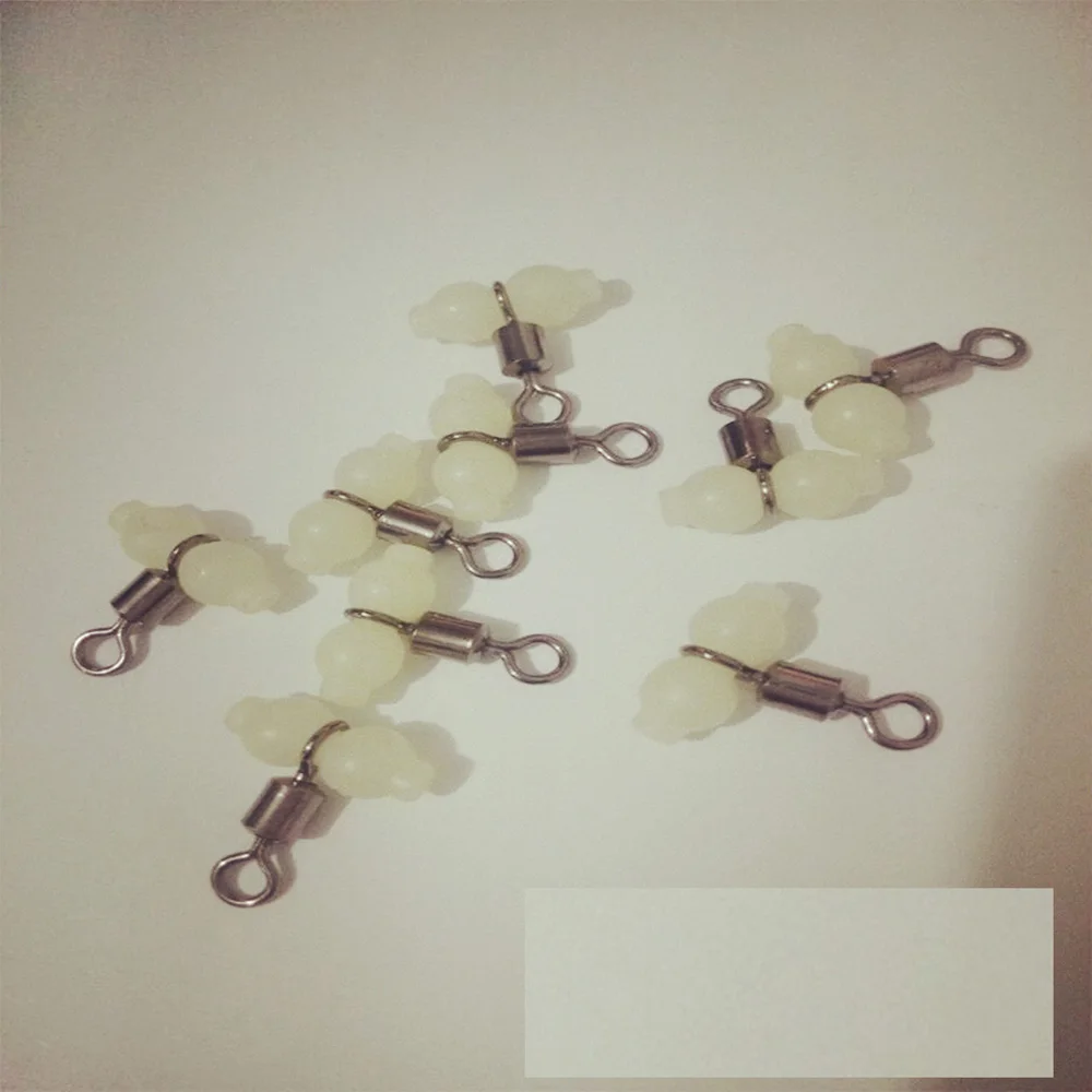 5 шт./лот рыболовный светящийся шарикоподшипник шарнирный 2 #4 # твердые кольца