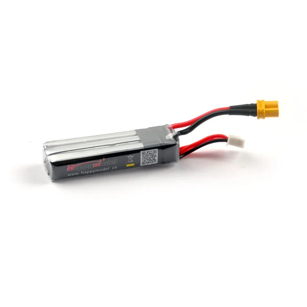 Happymodel 300mAh 11 4 V 30C/60C 3S XT30 Plug Lipo Battery для Mobula7 Sailfly-X URUAV UR85 / UR85HD RC Drone | Игрушки и хобби