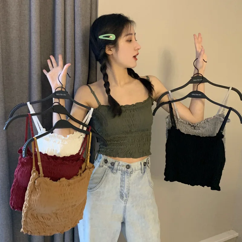 

Новый женский удобный жилет, повседневные красивые модные майки без рукавов для женщин и девочек