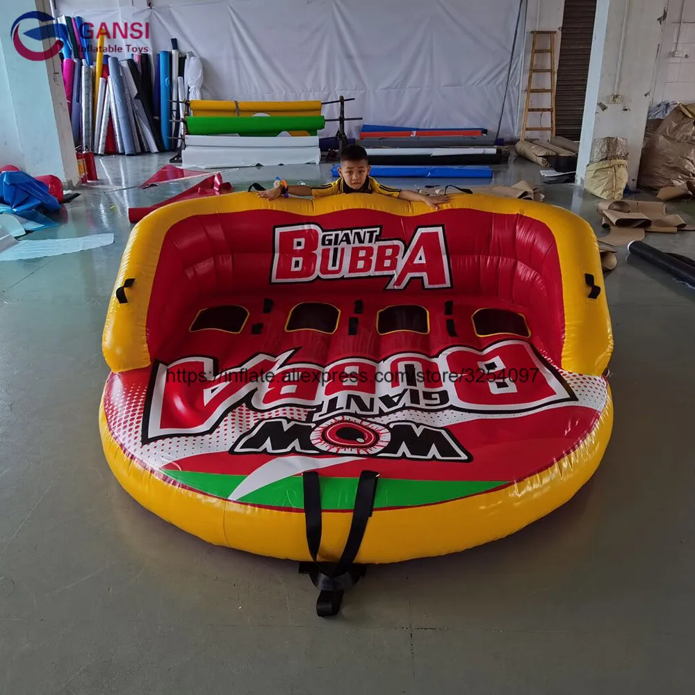 Durable water sport crazy inflatable UFO commercial grade inflatable towable sofa for rental