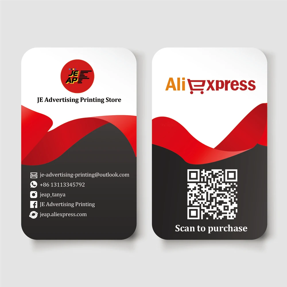 Печать 200 шт ПВХ две боковые ID карты пластиковые круглые визитные карточки дизайн