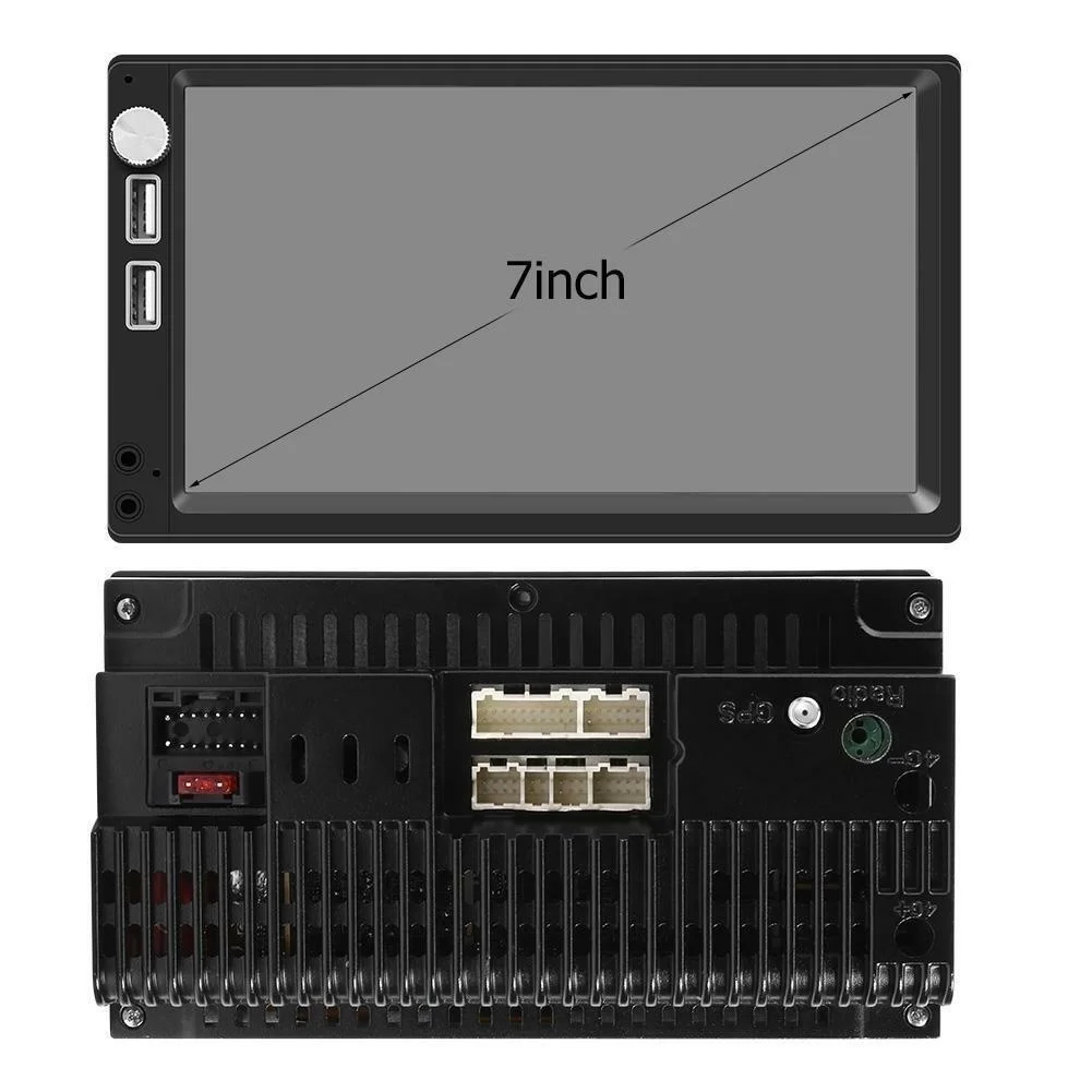 7 дюймовый автомобильный MP5 плеер с GPS Android 8 1 Full HD 1080P DVR WiFi G сенсор