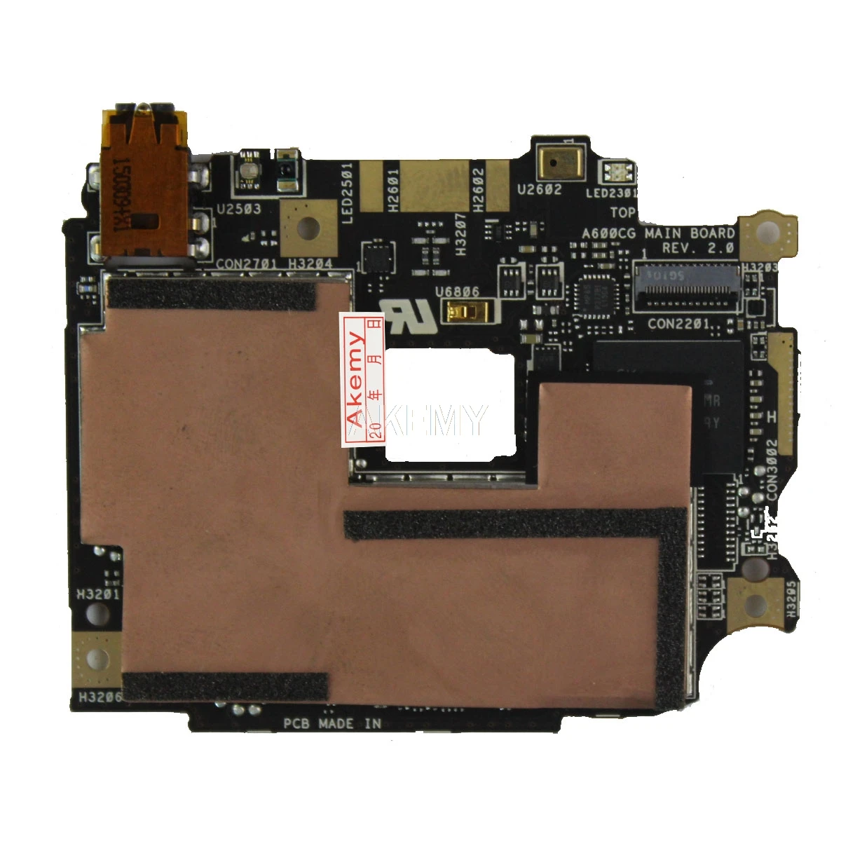 

New! original For Asus ZenFone 6 A600CG A600C Tablets motherboard Mainboard logic board W/ 8GB SSD 1G-RAM Z2520