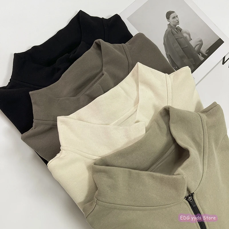 Свитшот унисекс на молнии брендовый пуловер с резиновым принтом и логотипом худи