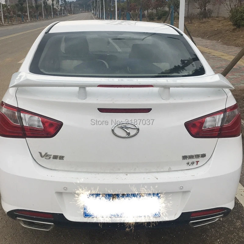 Спойлер для Mitsubishi Lancer 2009-2017 пластиковая задняя крышка багажника из АБС-пластика
