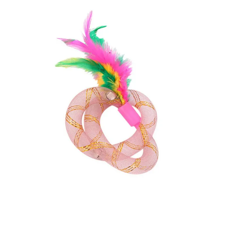 Новый игрушечный шланг для домашних животных Интерактивная игрушка гибкая