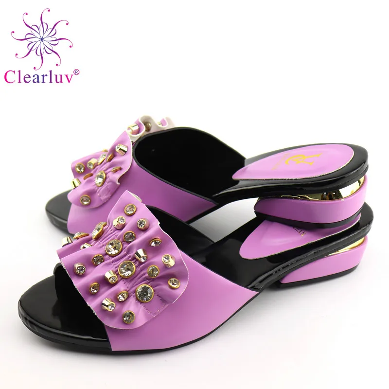 Новейшая модель Женский комплект из обуви и сумки в африканском стиле Свадебные