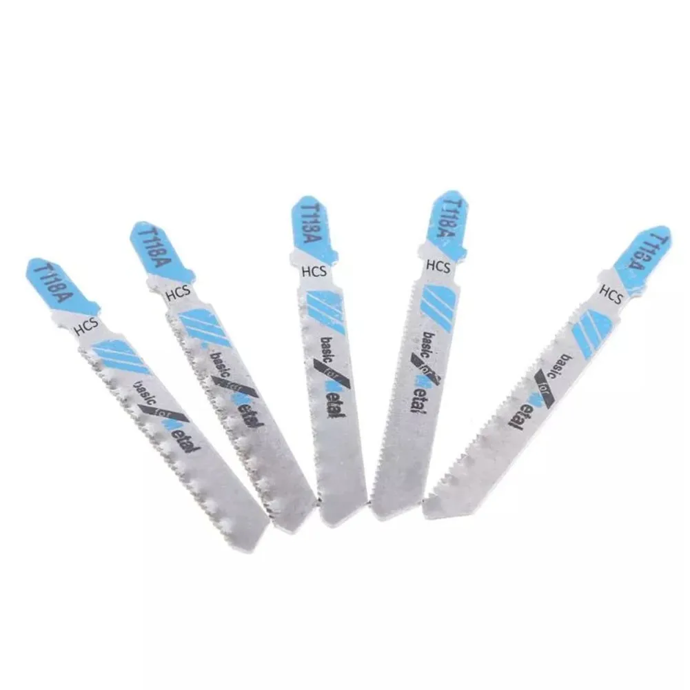 5Pcs/Set Reciprocating Saw Blades T118A HCS Jig For Cutting Wood PVC Plastic Thin Metal | Инструменты