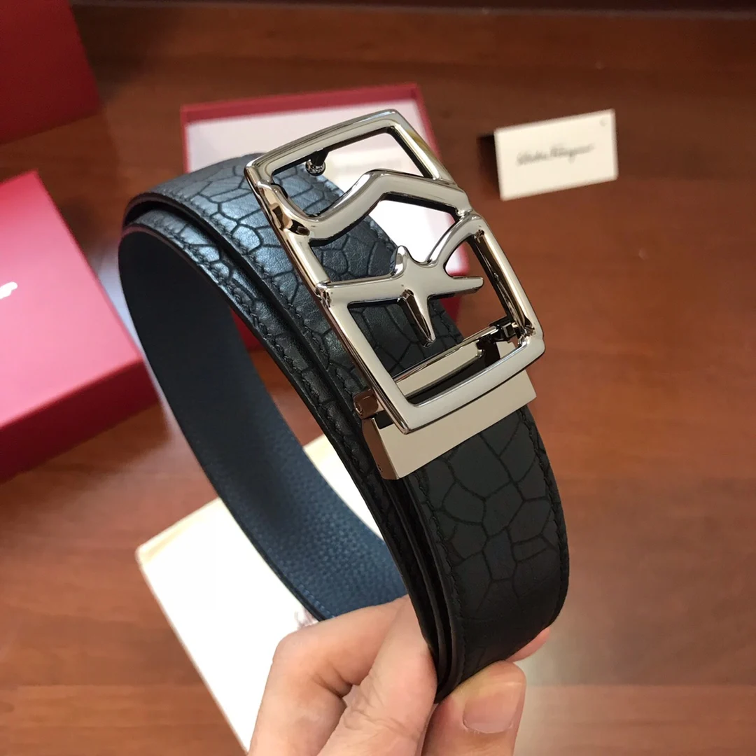 

Роскошный брендовый кожаный мужской ремень Marmont, повседневный ремень из оленьей кожи для джинсов, трендовый модный двусторонний, доступен п...