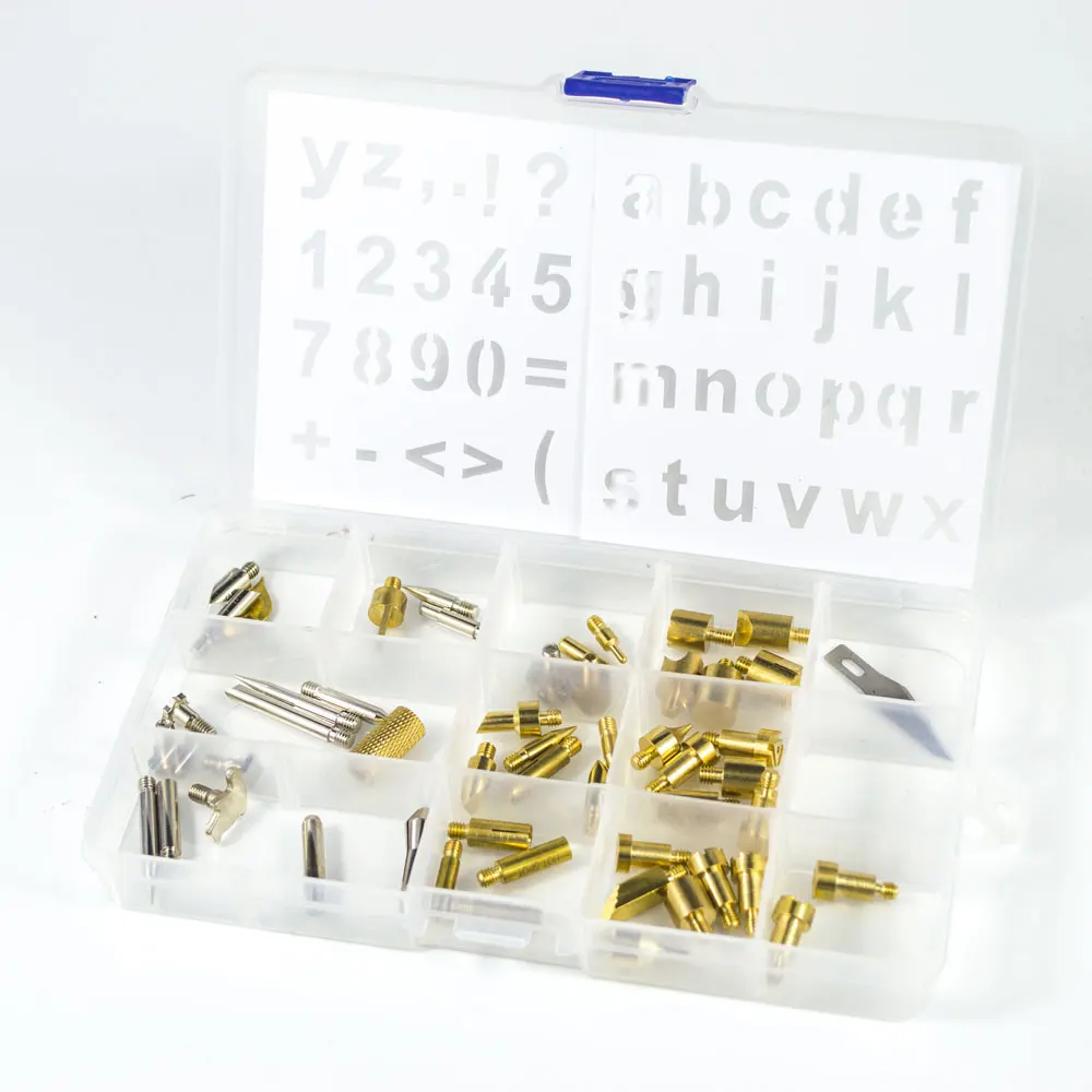 Набор инструментов для прижигания железа 22 шт. 28 52 наконечника пирографа включая