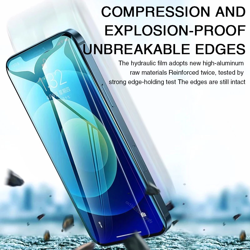 30D Hydrogel Film For iPhone 12 Pro Max 11 13 Screen Protector iPhone12 7 Plus 8 XS Max XR X Mini SE2020 6S Accessories No Glass