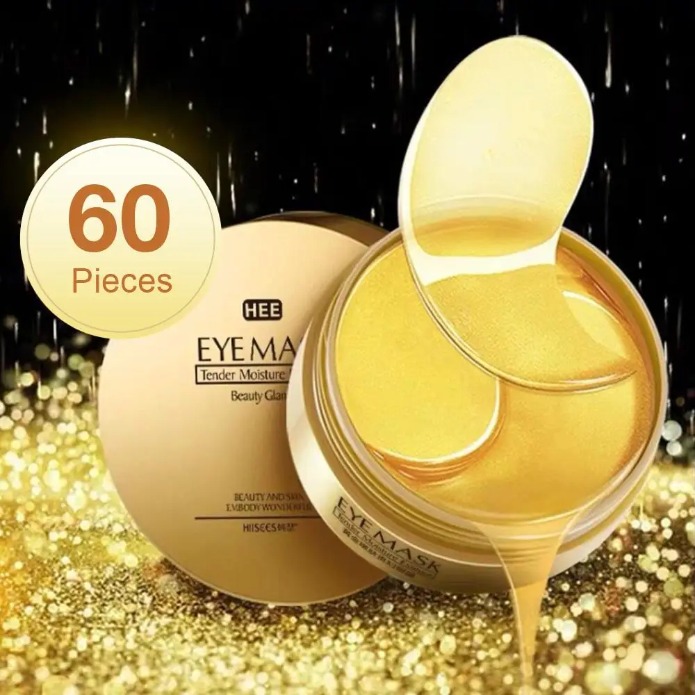 Патчи коллагеновые увлажняющие золотые с водорослями маска антивозрастная для