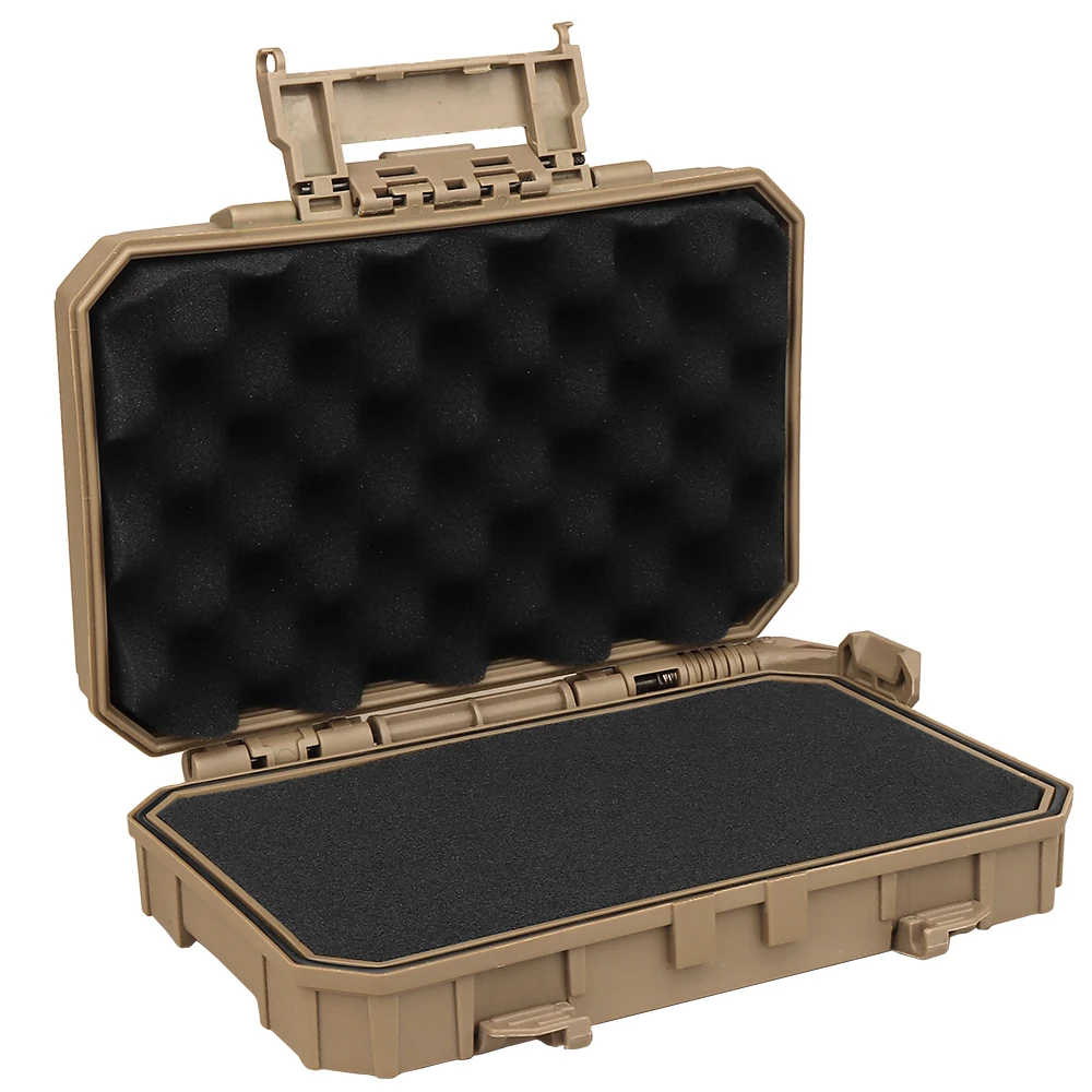

Multi-purpose High Strength Tool Case Water-proof Dust-proof Safety Case Impact-resistant Tool Box Security Lockable Camping Box