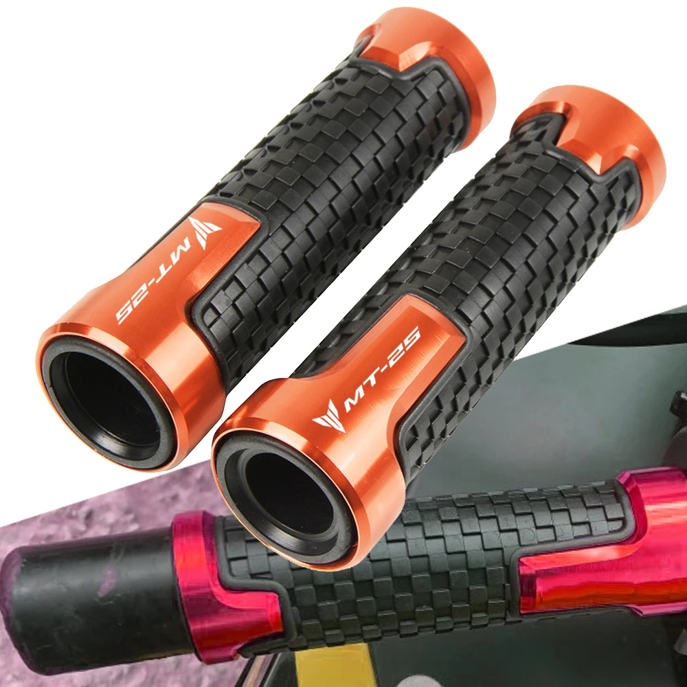 

For Yamaha MT25 MT 25 MT-25 2014 2015 2016 2017 7/8" Motorcycle Handlebar Hand Grips Bar End Gel Grip Motorbike Accessories