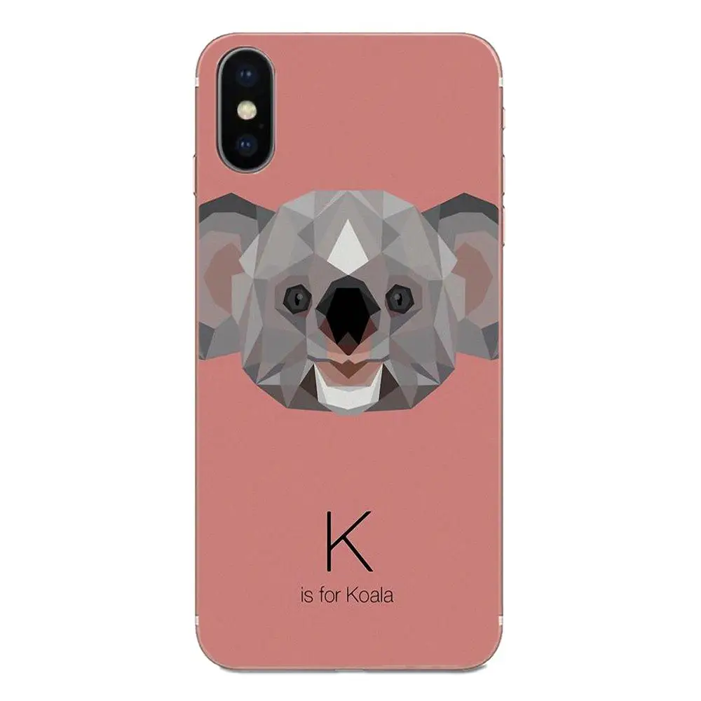 Рисунок с коллажем животных Koala для Galaxy J1 J2 J3 J330 J4 J5 J6 J7 J730 J8 2015 2016 2017 mini Pro TPU - купить