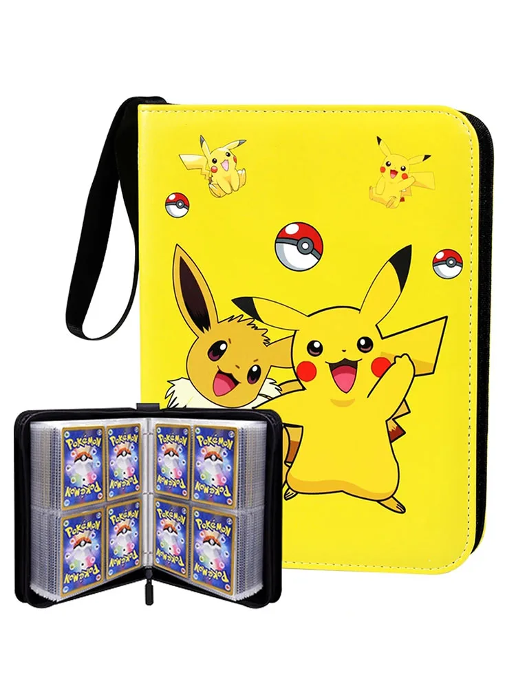 

Покемон папка аниме карточный альбом Защита Портативный чехол для хранения Коллекционеров Альбом Аниме игры список карт сумки игрушка под...