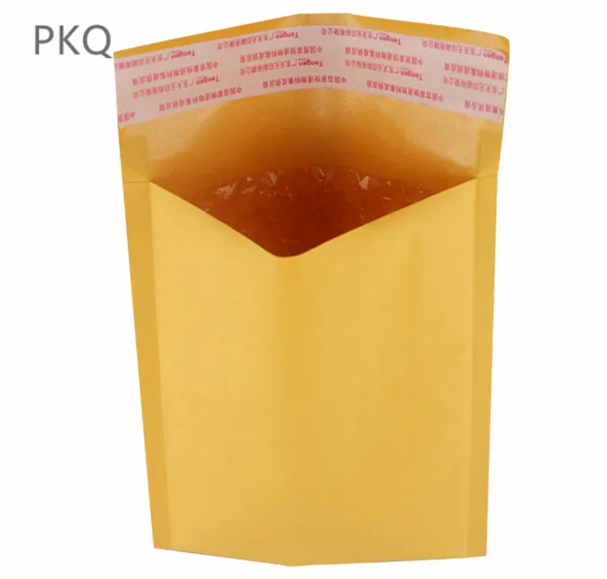 5 шт./лот 4 размера желтая крафт-бумага Пузырьковые конверты самозапечатывающаяся